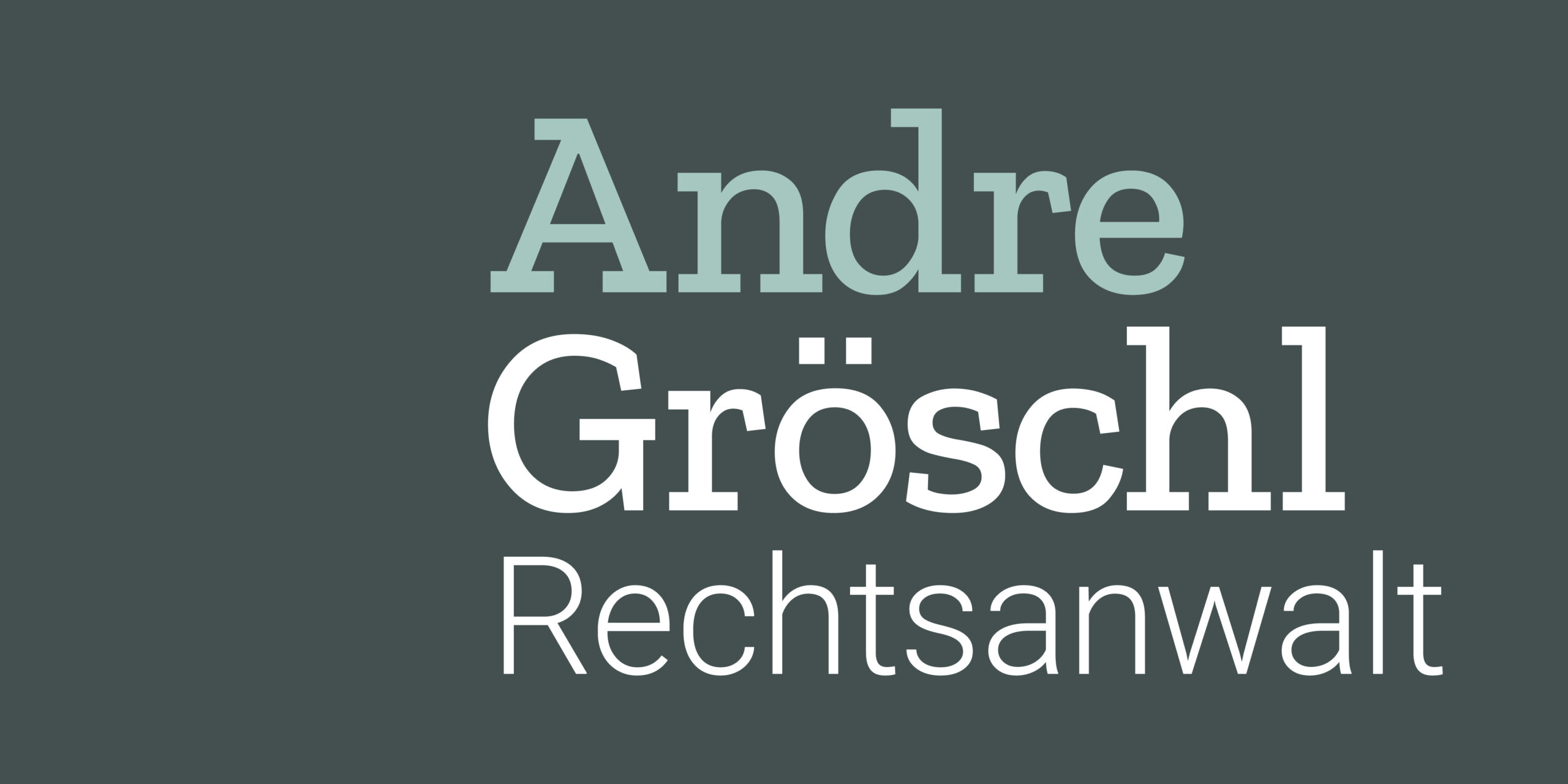 Andre Gröschl Rechtsanwalt